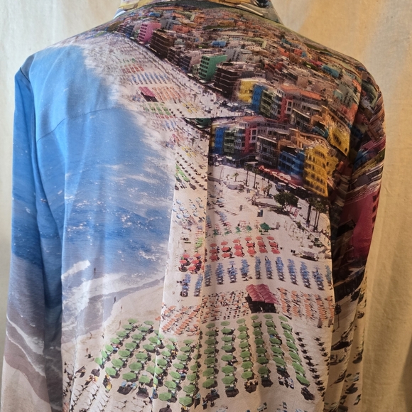 Alice + Olivia Multicolor Graphic Blouse - Picture 7 of 12